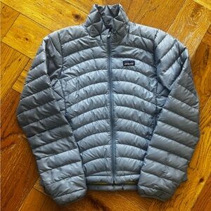 Patagonia Women's Light Blue Puffer Jacket